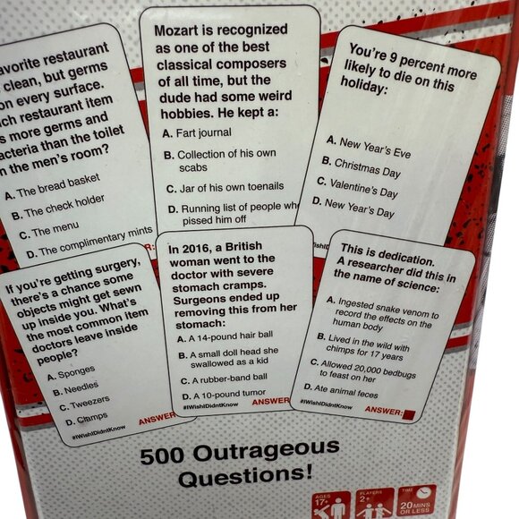 WHAT DO YOU MEME? I Wish I Didn't Know - The Filthy Trivia Party Game NEW - Picture 6 of 8